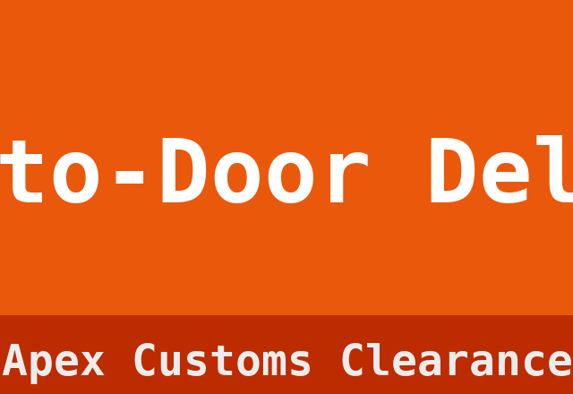 Door-to-Door Delivery