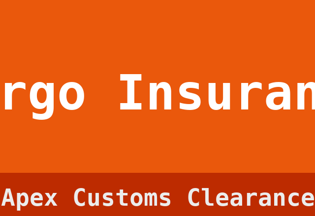 Cargo Insurance