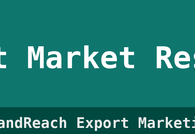 Export Market Research
