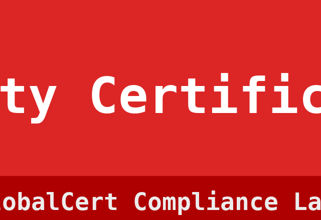 Quality Certification