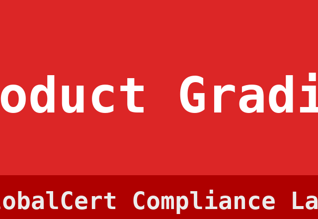 Product Grading