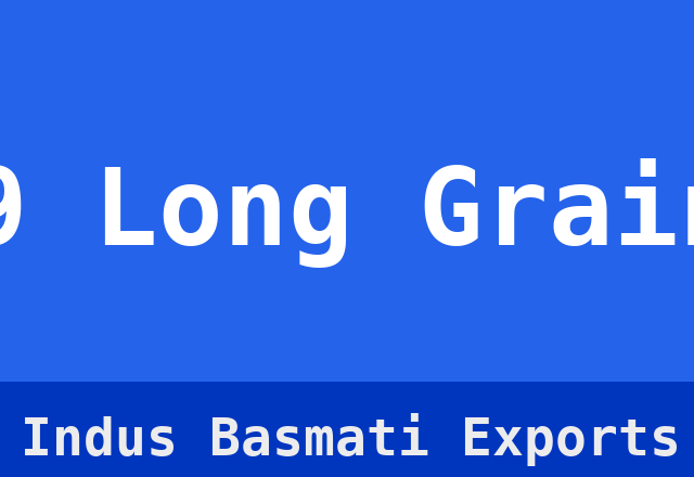 IRRI-9 Long Grain Rice