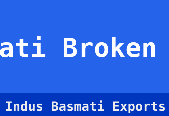 Basmati Broken Rice