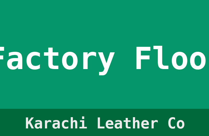 Factory Floor
