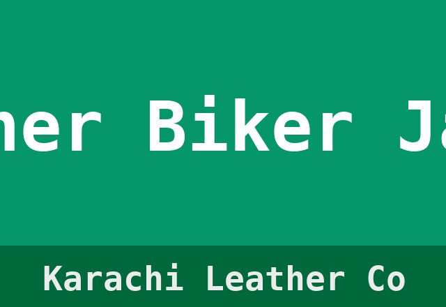 Leather Biker Jacket