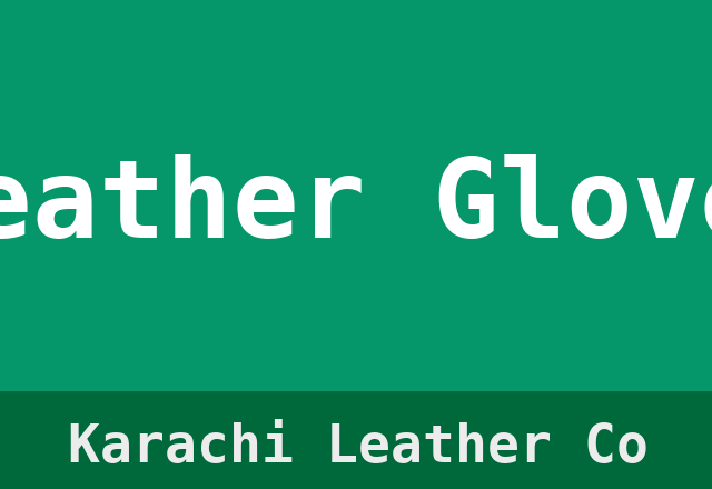 Leather Gloves