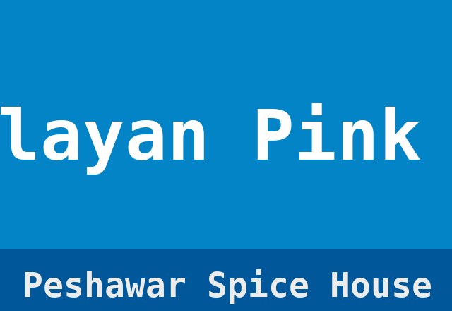 Himalayan Pink Salt