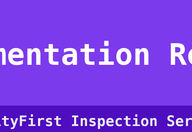 Documentation Review