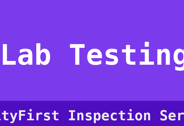 Lab Testing