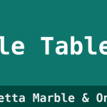 Marble Table Top