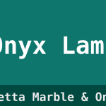 Onyx Lamp