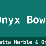 Onyx Bowl