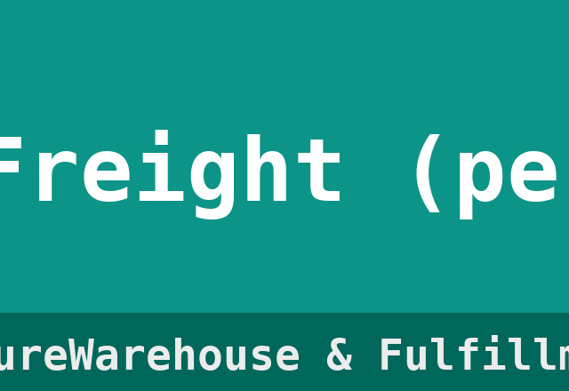 Air Freight (per kg)