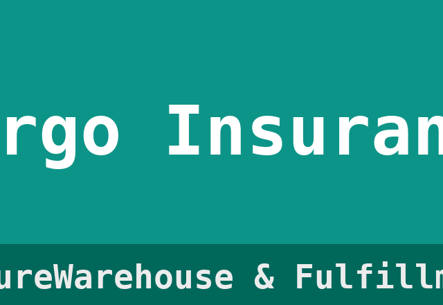 Cargo Insurance