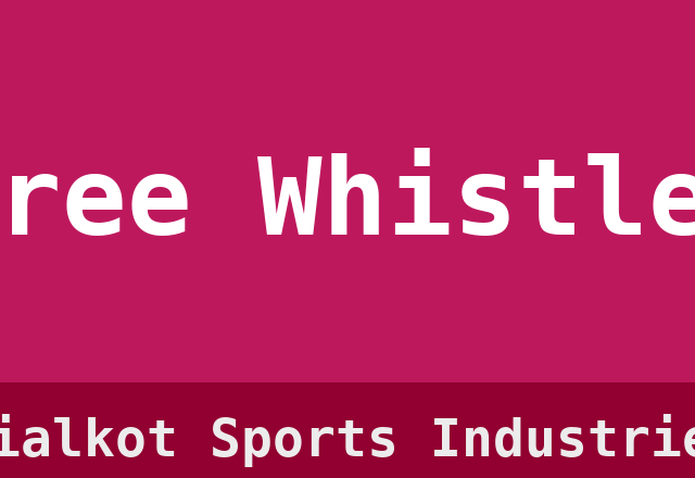 Referee Whistle Set