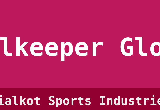 Goalkeeper Gloves