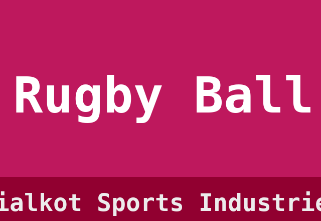 Rugby Ball